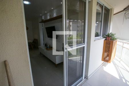 Varanda da Sala de apartamento à venda com 3 quartos, 73m² em Freguesia (jacarepaguá), Rio de Janeiro