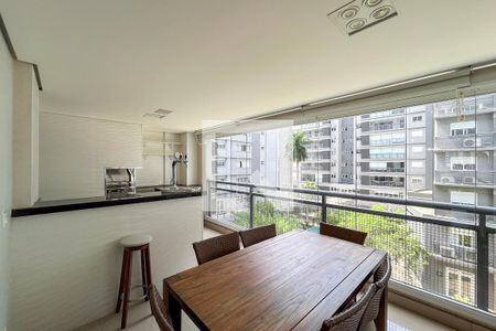 Varanda gourmet de apartamento à venda com 3 quartos, 195m² em Bosque da Saúde, São Paulo
