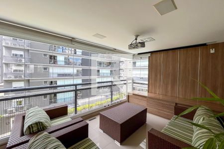Varanda gourmet de apartamento à venda com 3 quartos, 195m² em Bosque da Saúde, São Paulo