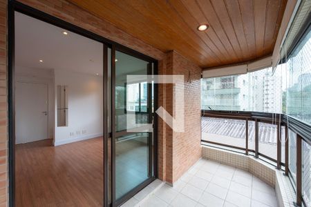 Varanda da Sala de apartamento para alugar com 3 quartos, 100m² em Vila Clementino, São Paulo