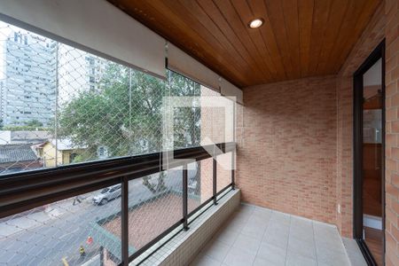 Varanda da Sala de apartamento para alugar com 3 quartos, 100m² em Vila Clementino, São Paulo