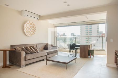 Sala de apartamento para alugar com 2 quartos, 88m² em Vila Clementino, São Paulo