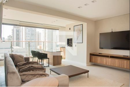 Sala de apartamento para alugar com 2 quartos, 88m² em Vila Clementino, São Paulo
