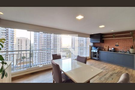 Varanda de apartamento à venda com 4 quartos, 136m² em Barra Funda, São Paulo