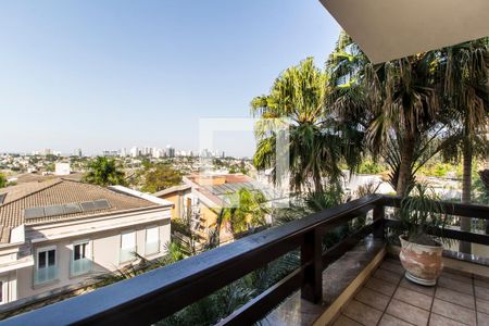 Varanda de casa de condomínio à venda com 4 quartos, 703m² em Tamboré, Santana de Parnaíba