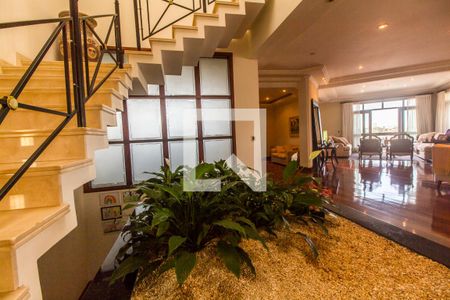 Detalhe Sala de casa de condomínio à venda com 4 quartos, 703m² em Tamboré, Santana de Parnaíba