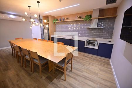 Área comum - Churrasqueira de apartamento para alugar com 1 quarto, 30m² em Setor Marista, Goiânia