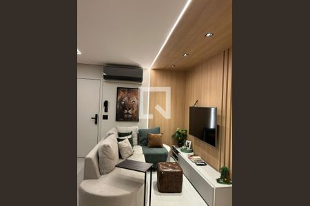 Sala de apartamento à venda com 2 quartos, 64m² em Tamboré, Barueri