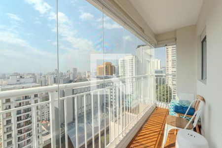Sacada de apartamento para alugar com 1 quarto, 55m² em Bela Vista, São Paulo