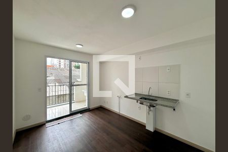 Sala/Cozinha de apartamento para alugar com 2 quartos, 36m² em Jardim Caravelas, São Paulo