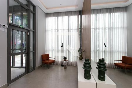 Área comum - Hall de kitnet/studio para alugar com 1 quarto, 27m² em Vila Aricanduva, São Paulo