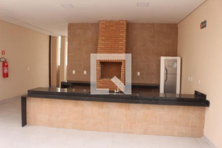 Área comum - Churrasqueira de apartamento para alugar com 2 quartos, 42m² em Vila Palmares, São Caetano do Sul