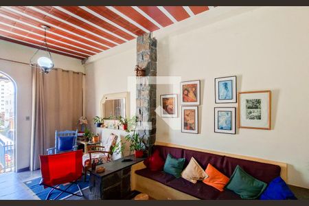 Sala de casa à venda com 6 quartos, 455m² em São Lucas, Belo Horizonte
