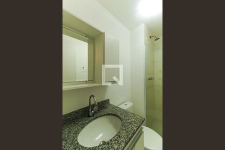 Banheiro Social de apartamento para alugar com 1 quarto, 36m² em Brás, São Paulo