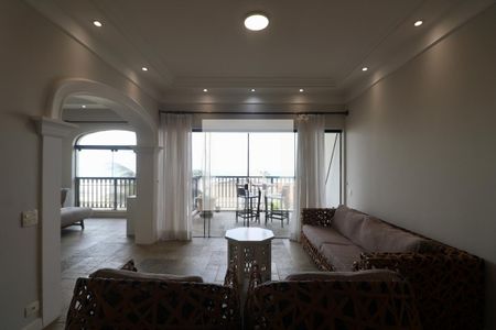 Sala de apartamento para alugar com 3 quartos, 217m² em Centro, Guarujá