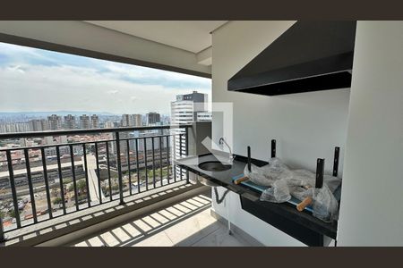 varanda de apartamento à venda com 3 quartos, 125m² em Quarta Parada, São Paulo