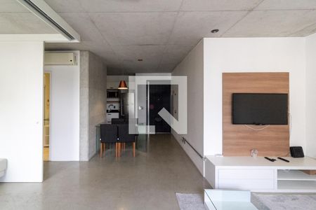 Sala de Tv de apartamento à venda com 2 quartos, 70m² em Cidade Monções, São Paulo