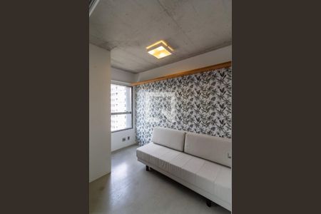 Sala de Estar de apartamento à venda com 2 quartos, 70m² em Cidade Monções, São Paulo