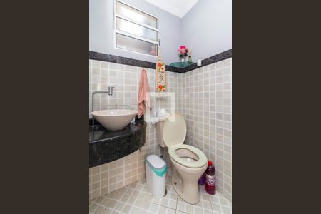 Lavabo da Sala de casa de condomínio à venda com 2 quartos, 86m² em Vila Jacuí, São Paulo