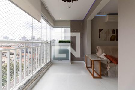 Varanda da Sala de apartamento à venda com 2 quartos, 70m² em Vila da Saúde, São Paulo