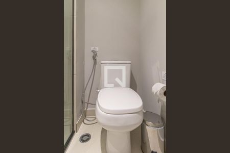 Banheiro de kitnet/studio para alugar com 1 quarto, 26m² em Planalto Paulista, São Paulo