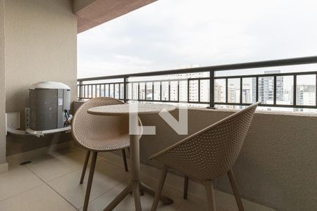 Varanda de kitnet/studio para alugar com 1 quarto, 26m² em Planalto Paulista, São Paulo