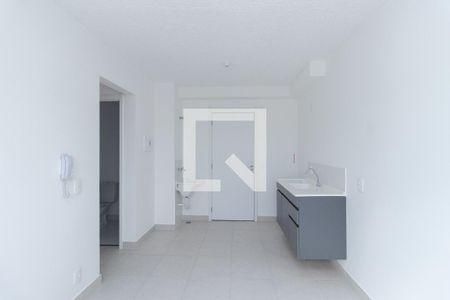 Sala/Cozinha de apartamento à venda com 2 quartos, 32m² em Parque Novo Mundo, São Paulo