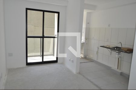 Sala/Cozinha de apartamento à venda com 2 quartos, 43m² em Todos Os Santos, Rio de Janeiro