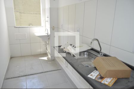 Sala/Cozinha de apartamento à venda com 2 quartos, 43m² em Todos Os Santos, Rio de Janeiro