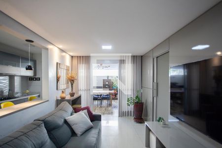 Sala de apartamento à venda com 3 quartos, 106m² em Santa Amelia, Belo Horizonte