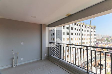 Varanda da Sala de apartamento à venda com 2 quartos, 80m² em Vila Prudente, São Paulo