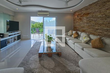 Sala 2 de apartamento para alugar com 3 quartos, 220m² em Loteamento Joao Batista Juliao, Guarujá