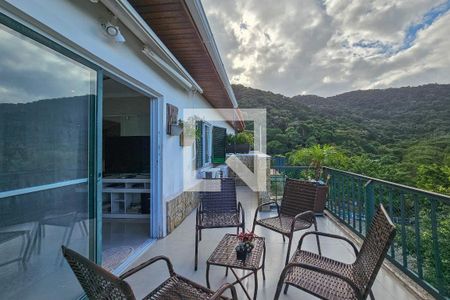 Varanda de apartamento para alugar com 3 quartos, 220m² em Loteamento Joao Batista Juliao, Guarujá