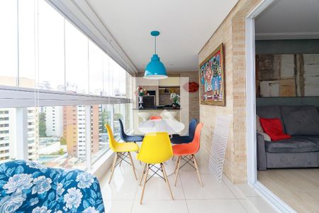 Sala - Varanda de apartamento à venda com 3 quartos, 142m² em Campo Belo, São Paulo