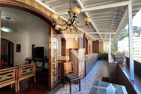 Varanda da Sala de apartamento à venda com 4 quartos, 185m² em Copacabana, Rio de Janeiro