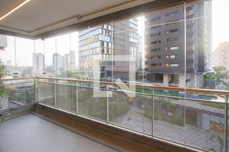 Varanda Gourmet de apartamento à venda com 3 quartos, 197m² em Jardim das Acacias, São Paulo