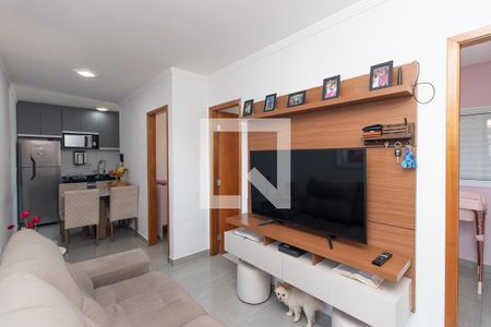 Sala de apartamento para alugar com 2 quartos, 42m² em Vila Nivi, São Paulo
