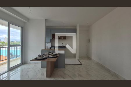 Sala de apartamento para alugar com 2 quartos, 59m² em Utinga, Santo André