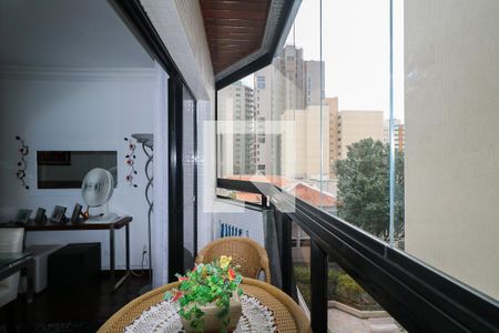 Varanda da Sala de apartamento à venda com 3 quartos, 127m² em Santa Paula, São Caetano do Sul