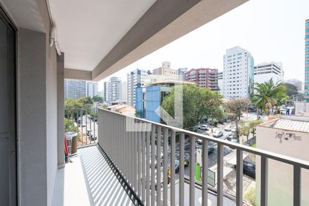 Varanda de kitnet/studio para alugar com 1 quarto, 22m² em Vila Clementino, São Paulo
