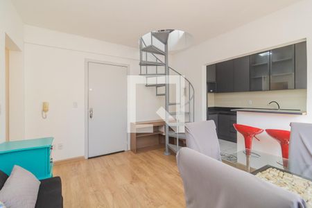 Sala de apartamento para alugar com 1 quarto, 119m² em Centro Histórico, Porto Alegre