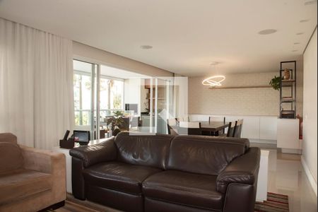 Sala de apartamento à venda com 3 quartos, 184m² em Indianópolis, São Paulo