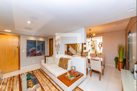 Sala 1 de apartamento à venda com 2 quartos, 95m² em Buritis, Belo Horizonte