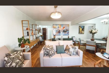 Sala de apartamento à venda com 3 quartos, 124m² em Lauzane Paulista, São Paulo