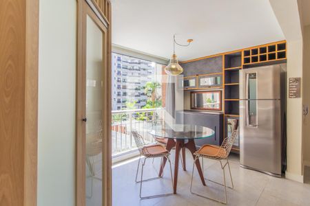 Sala/Cozinha de apartamento para alugar com 1 quarto, 44m² em Jardim Paulista, São Paulo