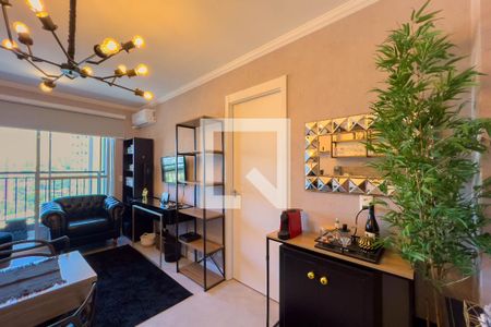 Sala/Cozinha de apartamento para alugar com 1 quarto, 32m² em Vila São José, São Paulo