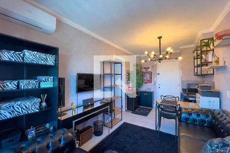 Sala/Cozinha de apartamento para alugar com 1 quarto, 32m² em Vila São José, São Paulo