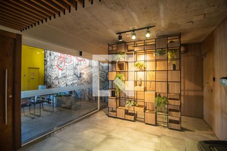 Hall de entrada de kitnet/studio para alugar com 1 quarto, 44m² em Partenon, Porto Alegre