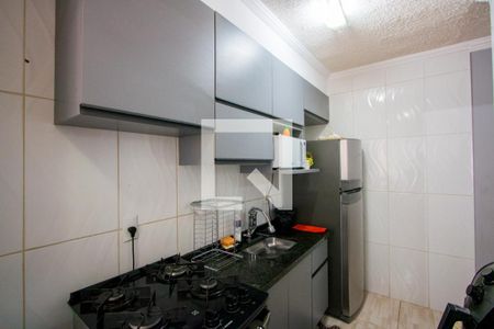 Cozinha/Área de serviço de apartamento à venda com 3 quartos, 54m² em Vila Lutécia, Santo André