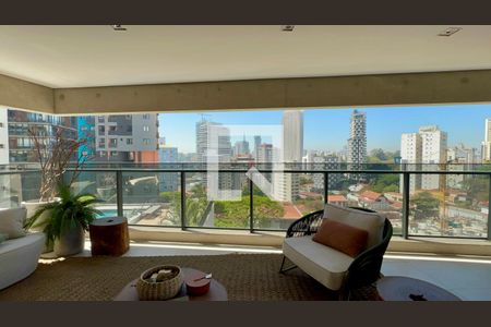 Varanda gourmet de apartamento à venda com 3 quartos, 193m² em Sumarezinho, São Paulo